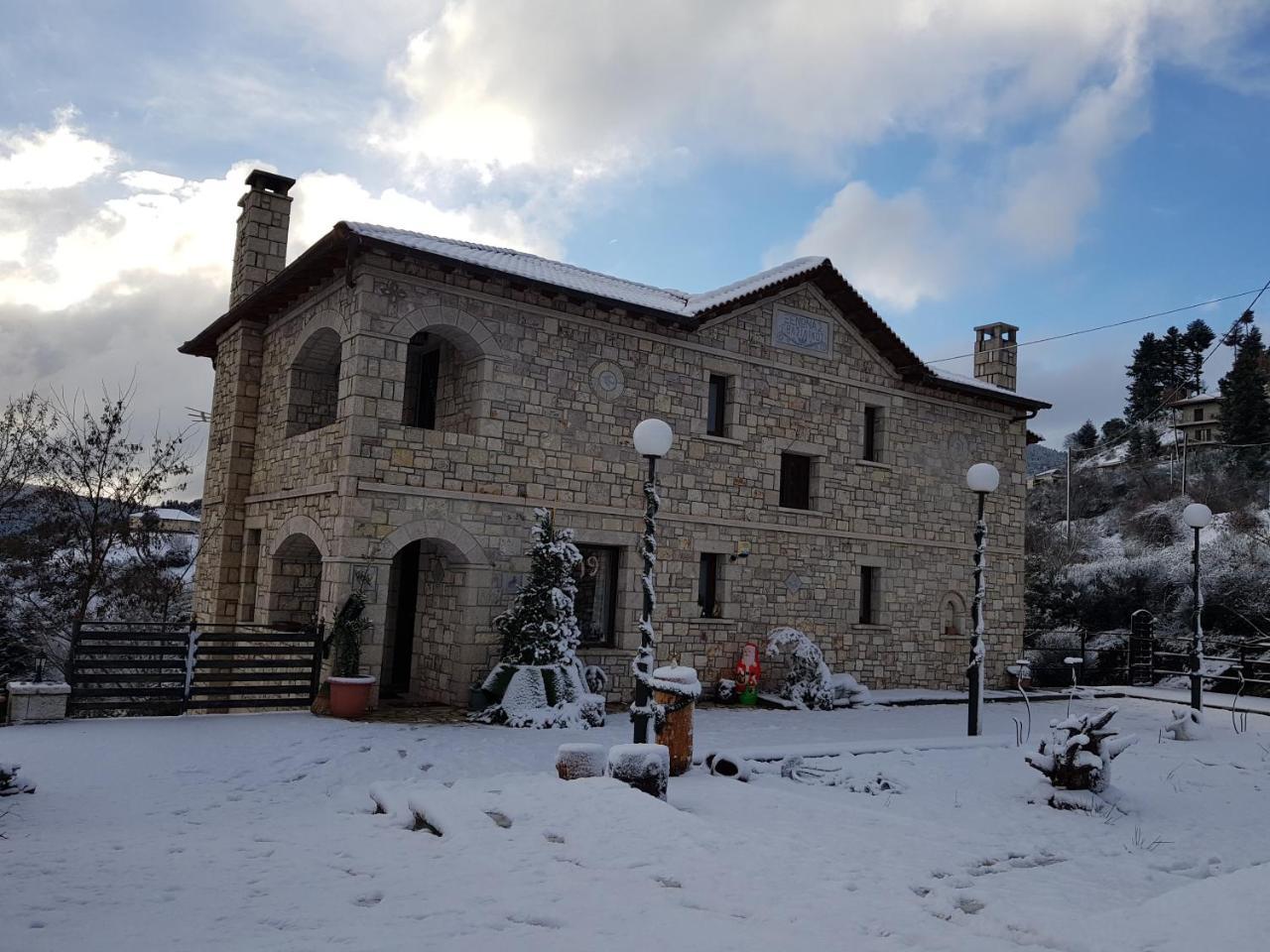 Petra & Elato Art Hotel Valtessiniko Exterior foto