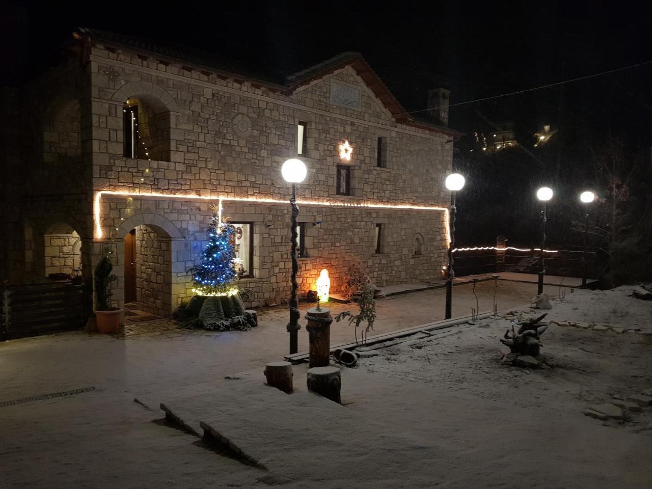 Petra & Elato Art Hotel Valtessiniko Exterior foto